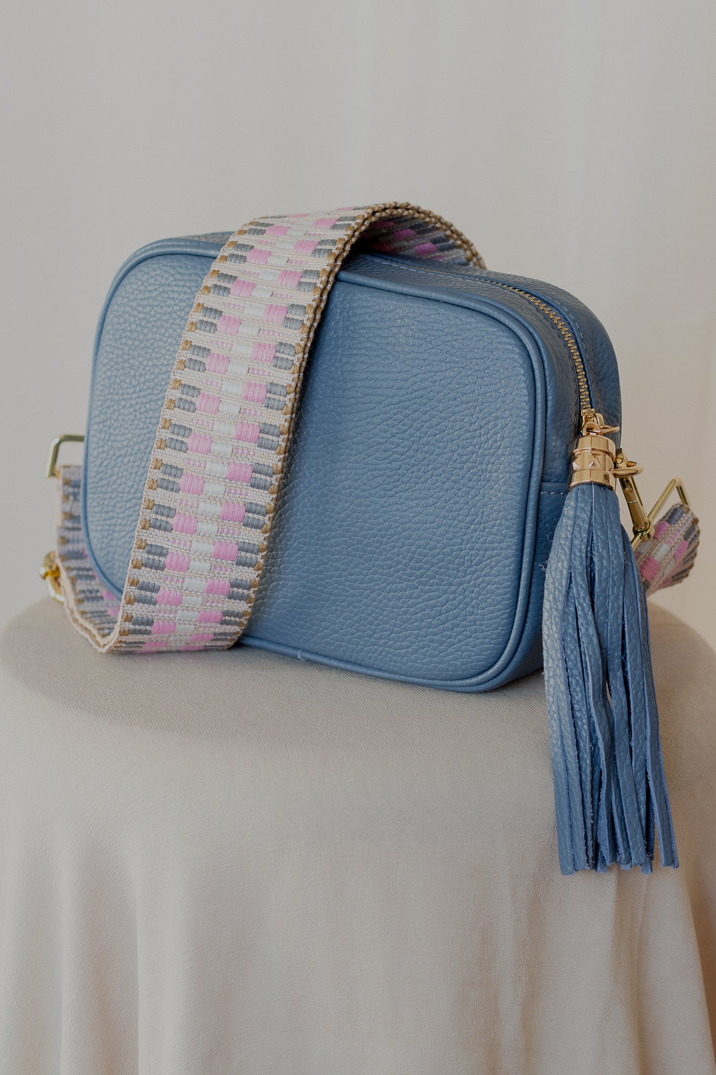 Bolsa Crossbody Azul Cielo