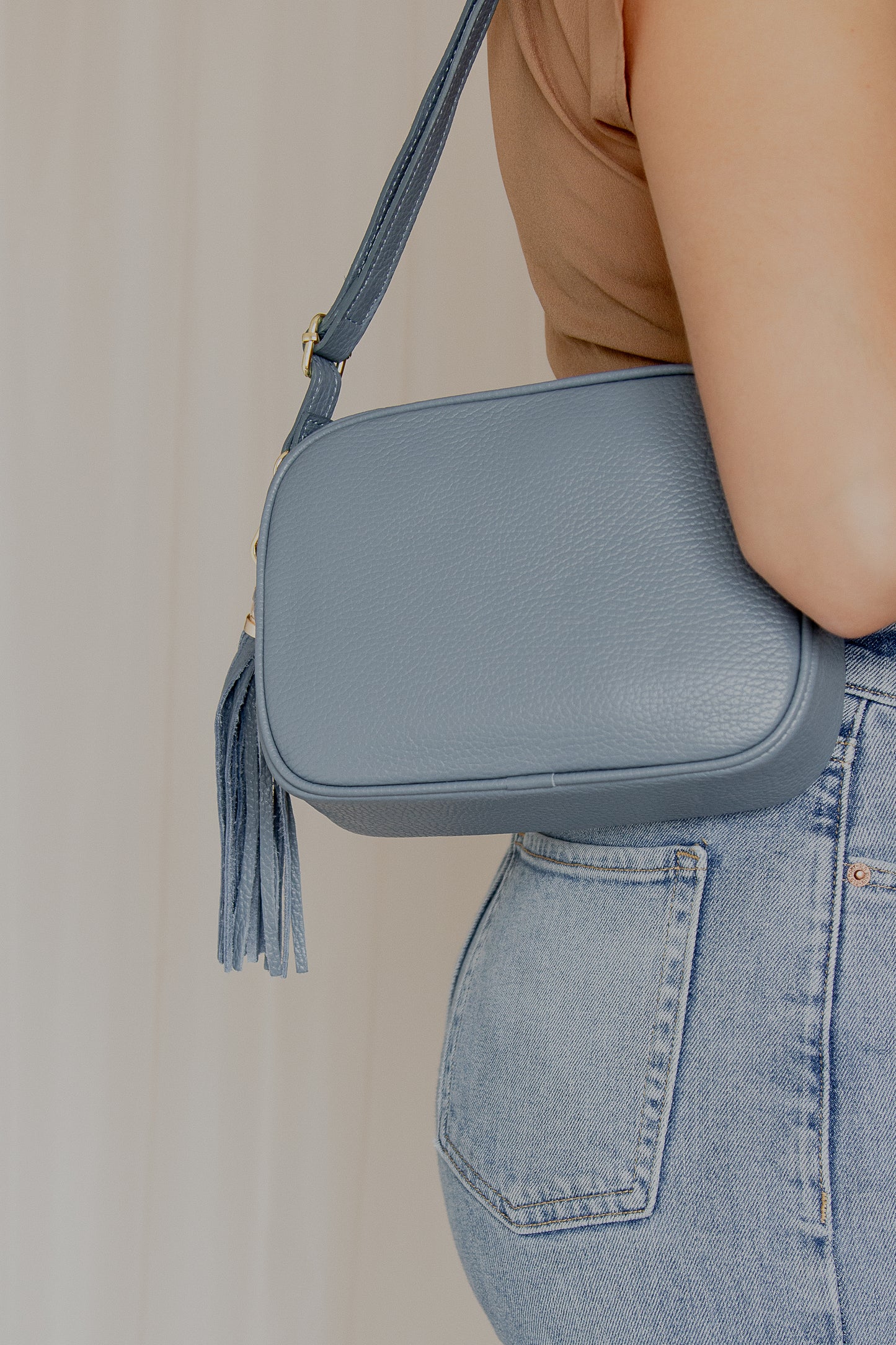 Bolsa Crossbody Azul Cielo