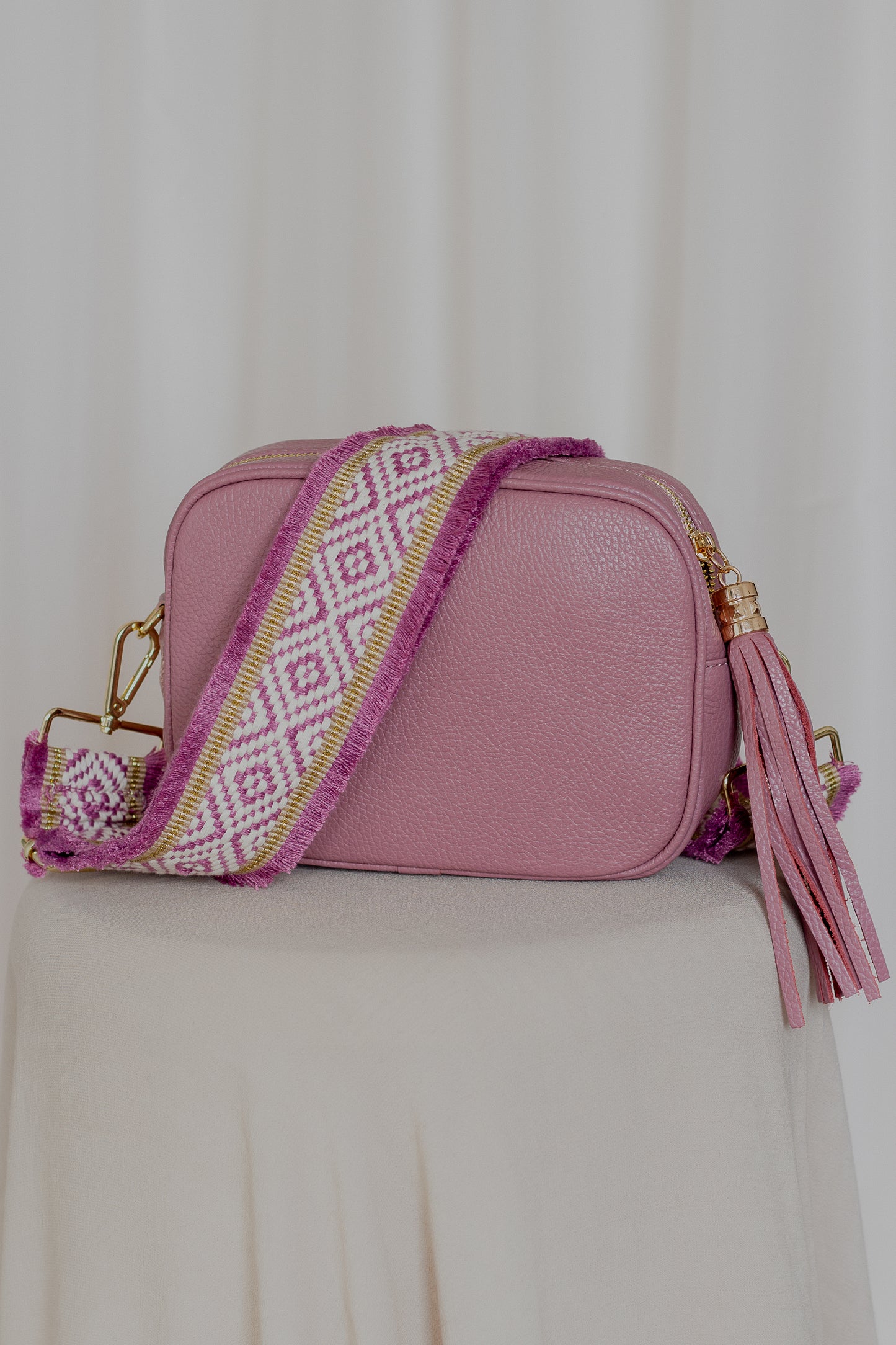 Bolsa Crossody ROSA PASTEL