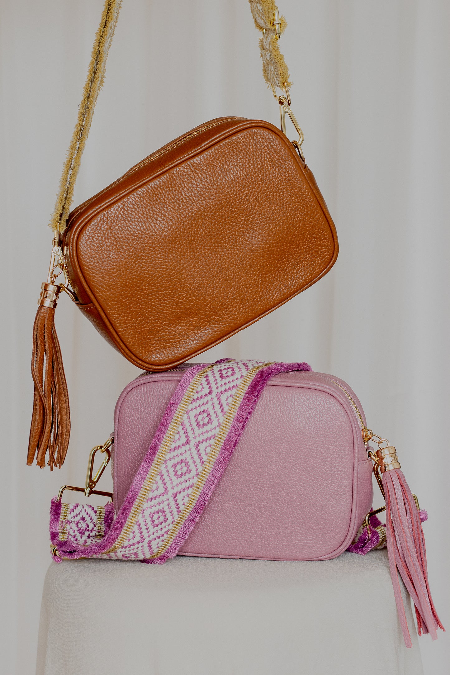 Bolsa Crossody ROSA PASTEL
