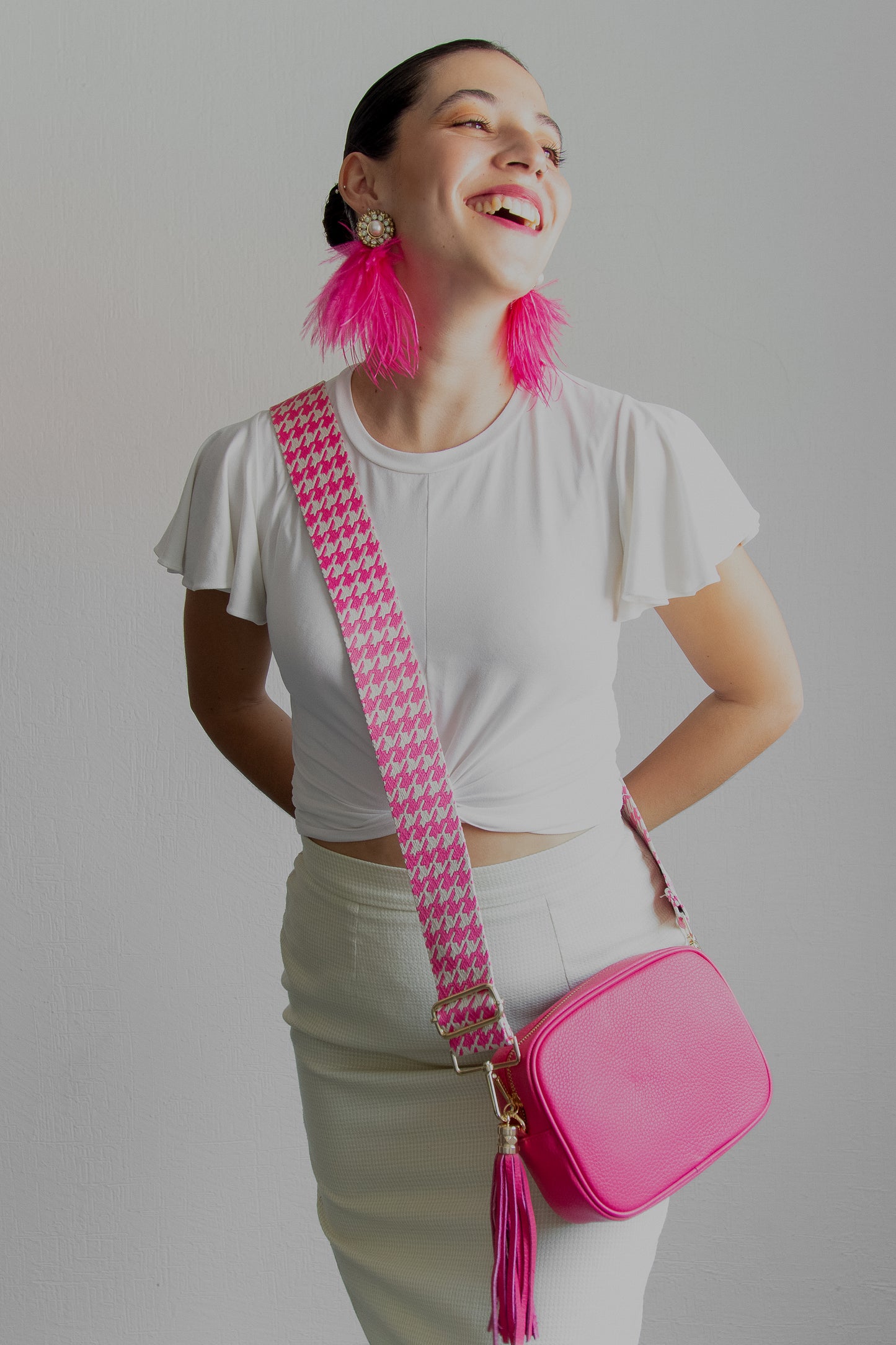 Bolsa Crossbody ROSA MEXICANO