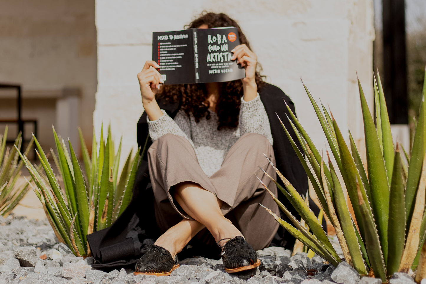 Huaraches Renata Negro