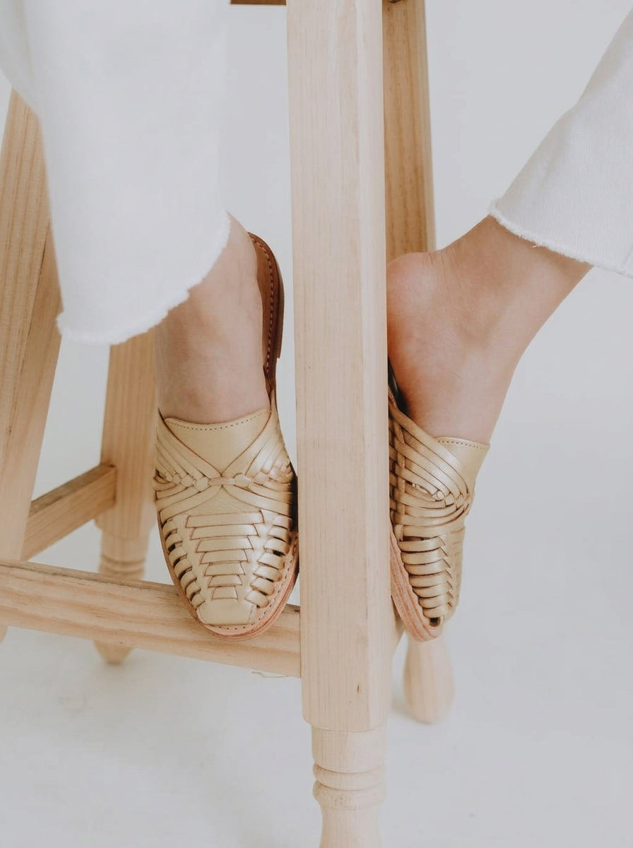 Huaraches ALMA DORADO