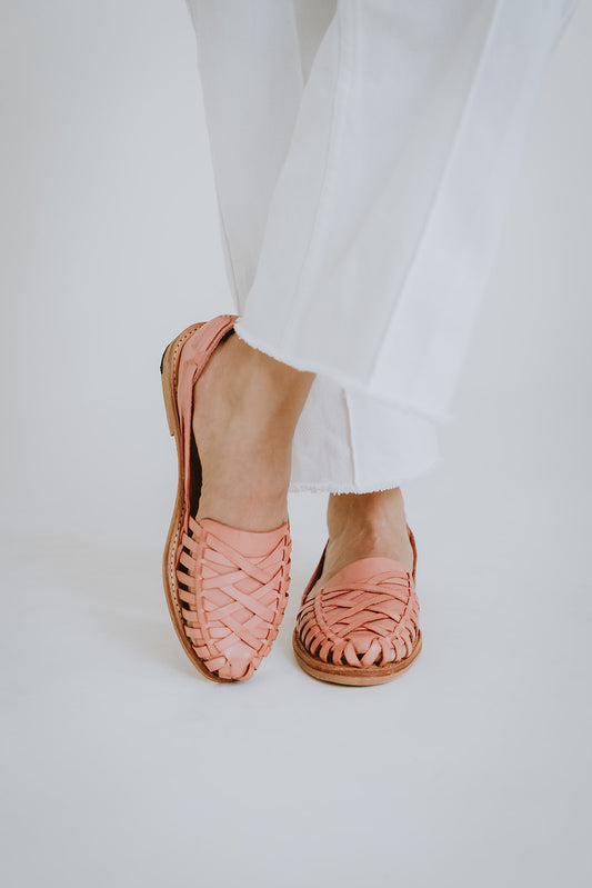 Huaraches Valentina Rosa Pastel