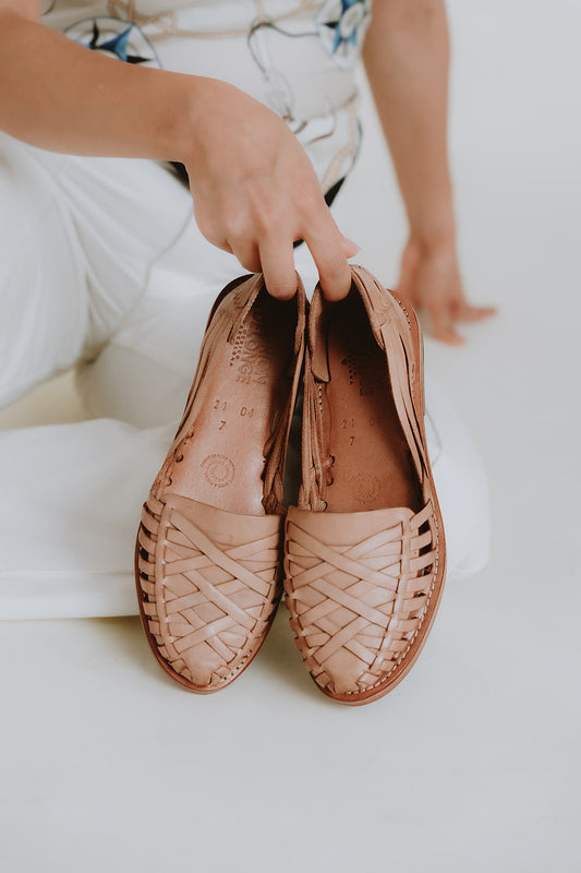 Huaraches Valentina Camel