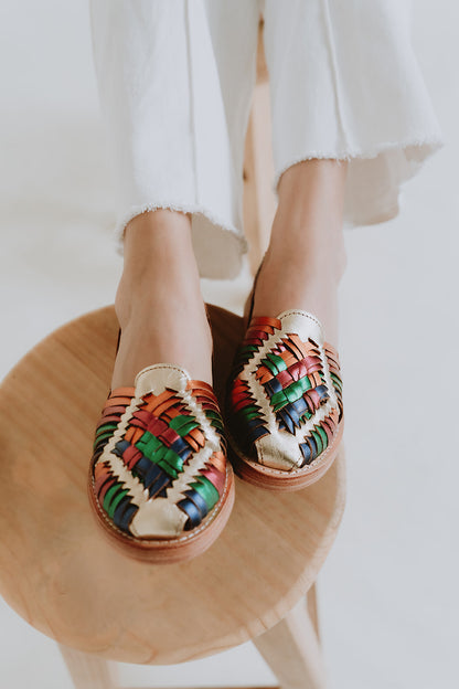 Huaraches Aura Arcoiris