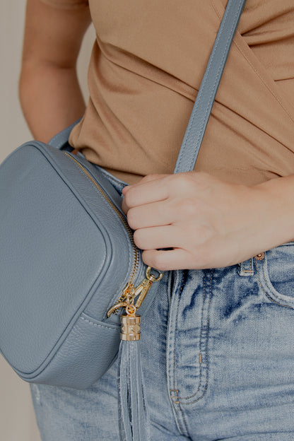 Bolsa Crossbody Azul Cielo