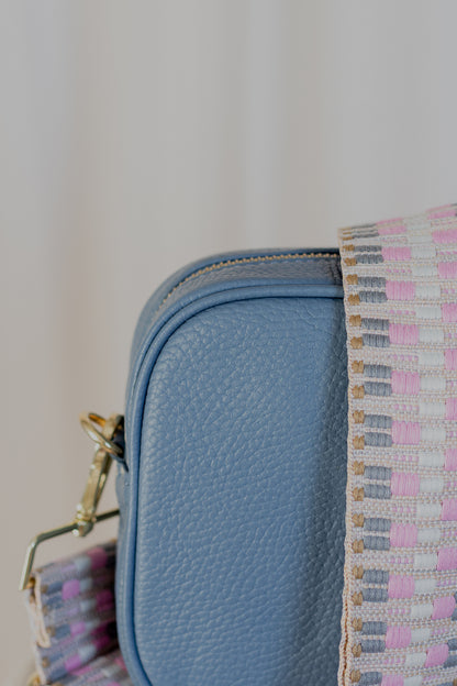Bolsa Crossbody Azul Cielo