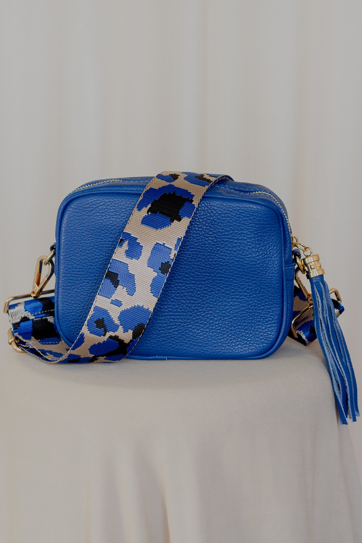 Bolsa Crossbody Azul Eléctrico