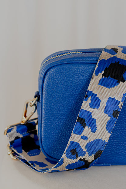 Bolsa Crossbody Azul Eléctrico