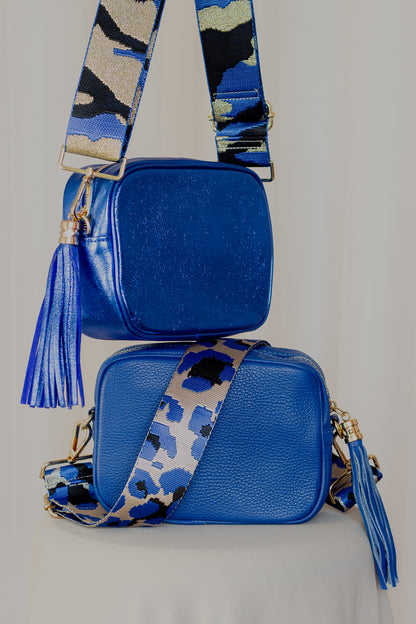 Bolsa Crossbody Azul Eléctrico