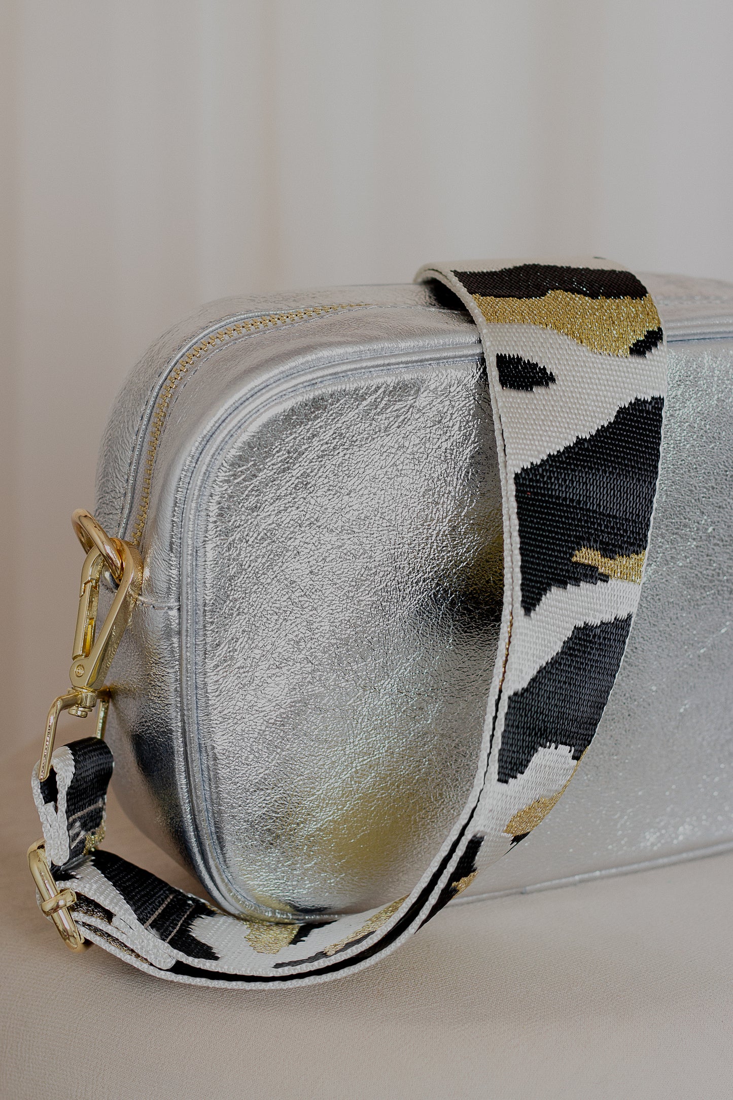 Bolsa Crossbody PLATEADO