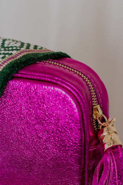 Bolsa Crossbody ROSA METÁLICO