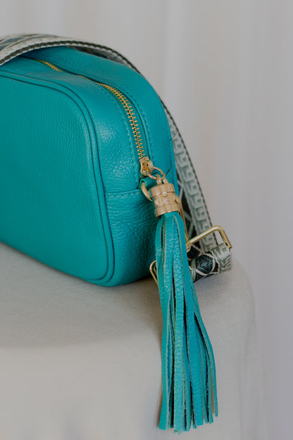 Bolsa Crossbody Turquesa