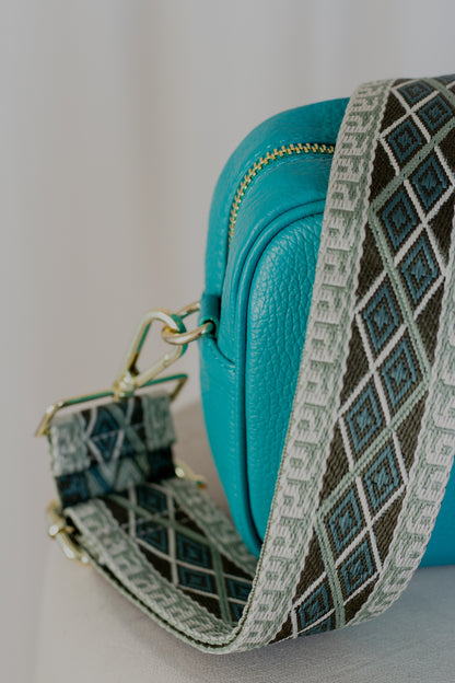 Bolsa Crossbody Turquesa