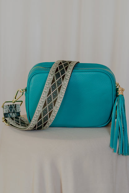 Bolsa Crossbody Turquesa