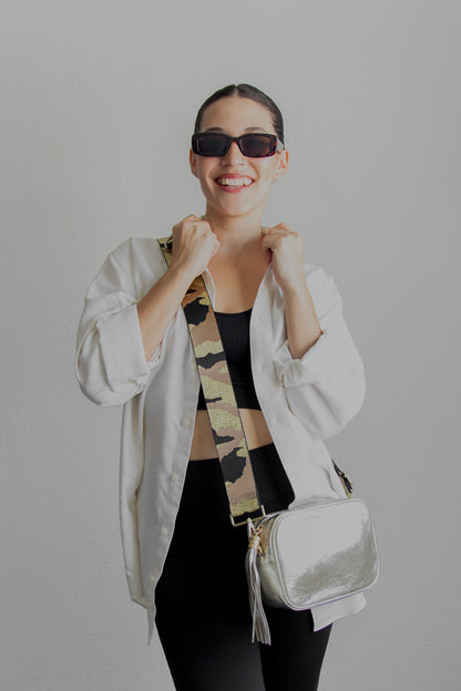 Bolsa Crossbody PLATEADO