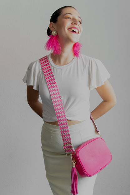 Bolsa Crossbody ROSA MEXICANO