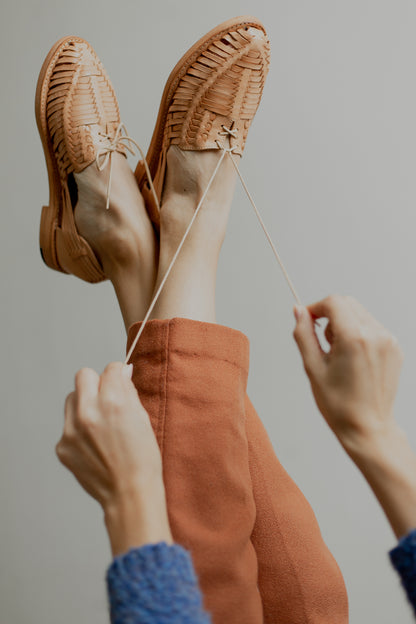 Huaraches Renata Camel