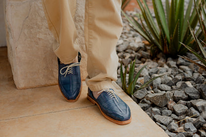 Huaraches Álvaro Azul Marino