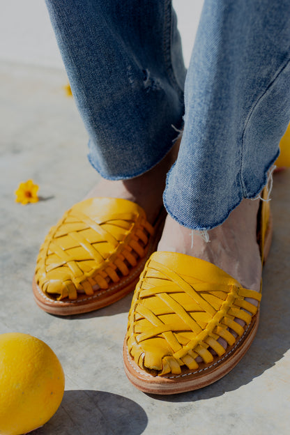 Huaraches Valentina Amarillo