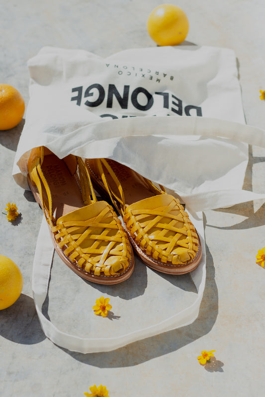 Huaraches Valentina Amarillo