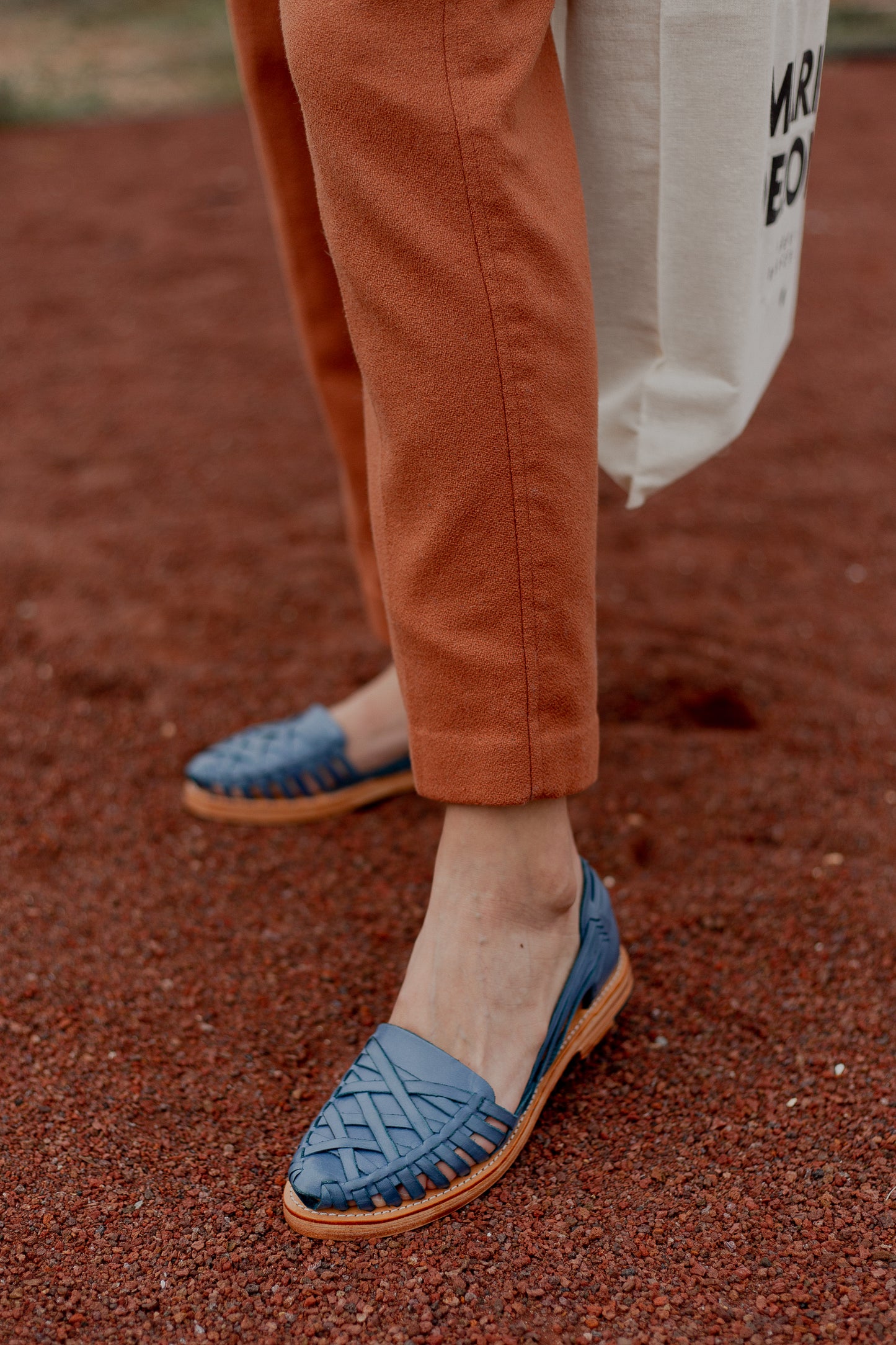 Huaraches Valentina Azul