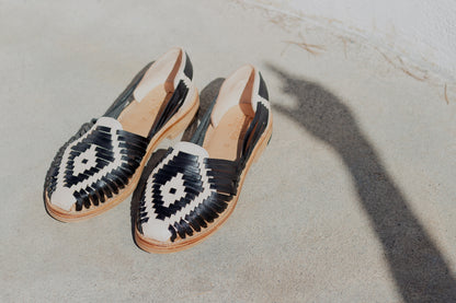 Huaraches Romina Negro