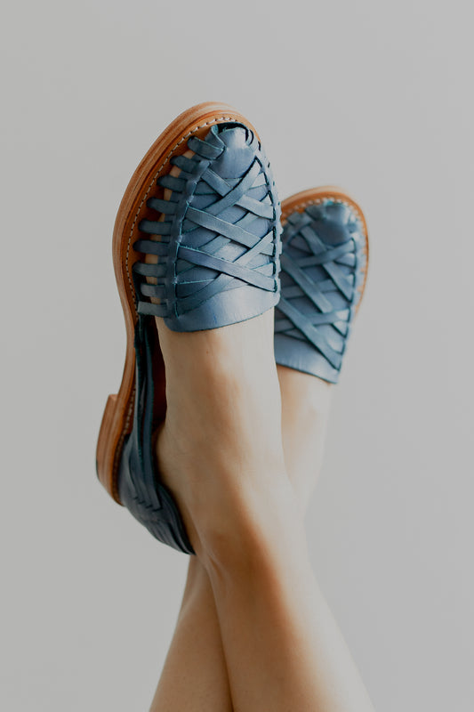 Huaraches Valentina Azul