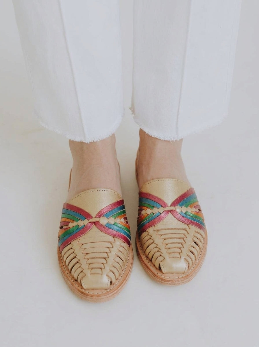 Mules ALMA Arcoiris nude