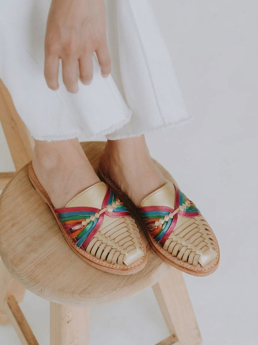 Mules ALMA Arcoiris nude